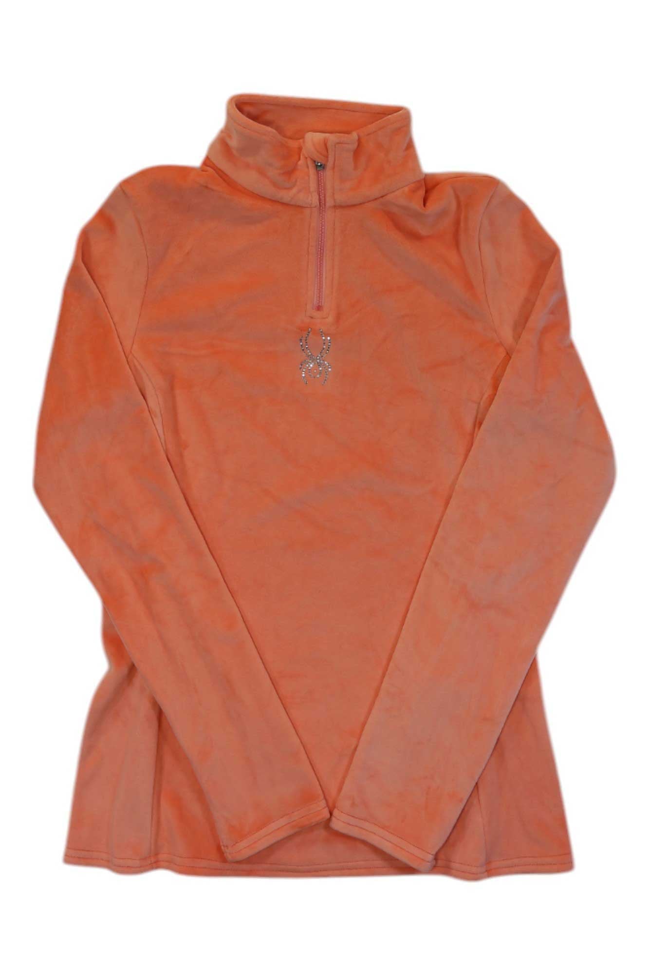 Spyder Womens Shimmer Bug Zip T-Neck Top Spyder