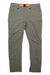 Women’s mountain active pant, dark gray-green with orange waistband adjuster