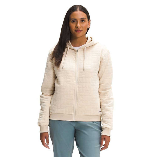 The North Face Womens Longs Peak Quilted Full Zip Hoodie The North Face