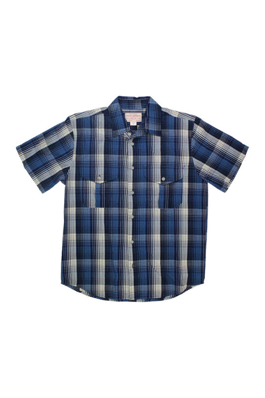 Filson Mens Washed SS Feather Cloth Shirt