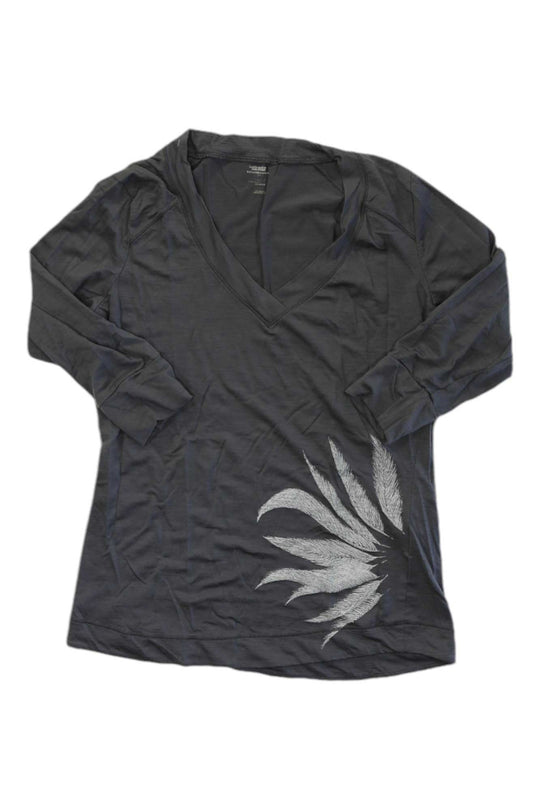 ICEBREAKER WOMENS MERINO WOOL 150 ULTRA LITE QUARTER SLEEVE TOP Icebreaker