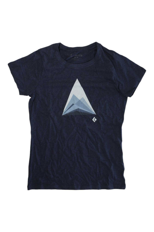 Black Diamond Womens Mountain Transparency Tee Black Diamond