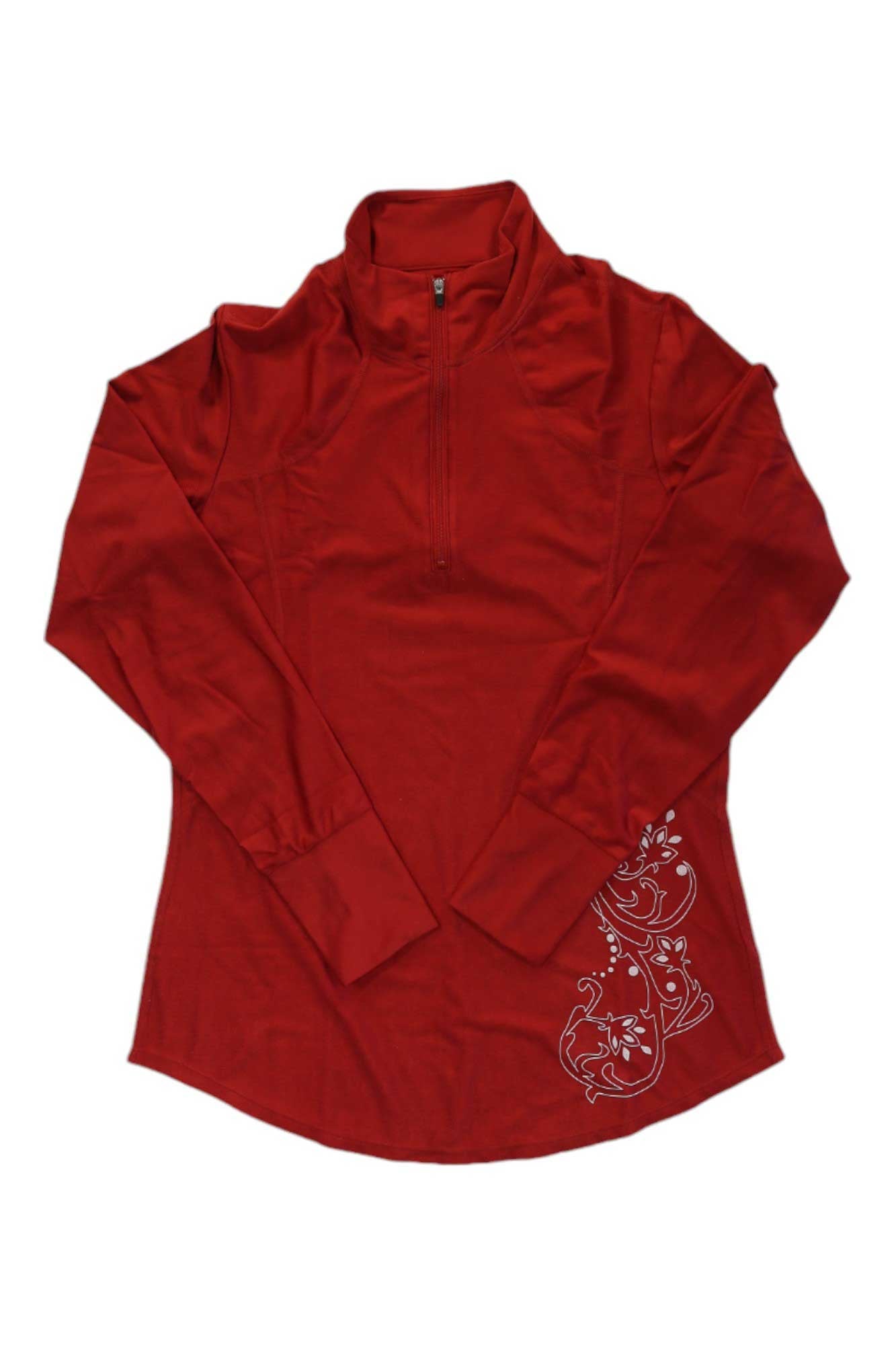 Snow Angel Womens Zip T-Neck With Graphics Snow Angel