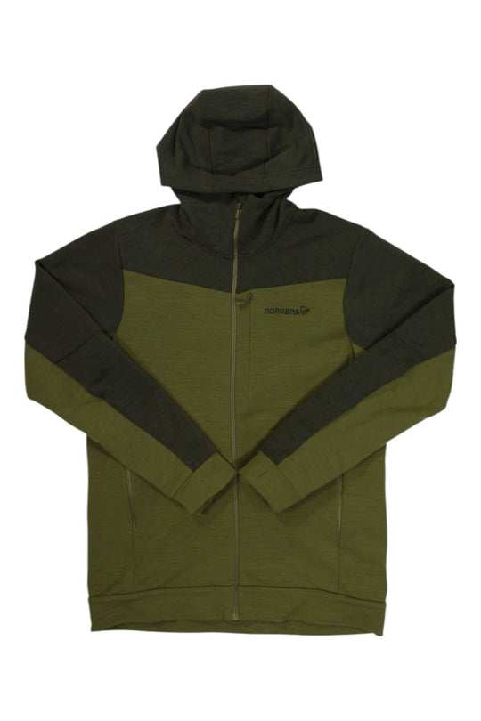 Norrona Mens Falketind Warmwool2 Stretch Zip Hoodie Norrona
