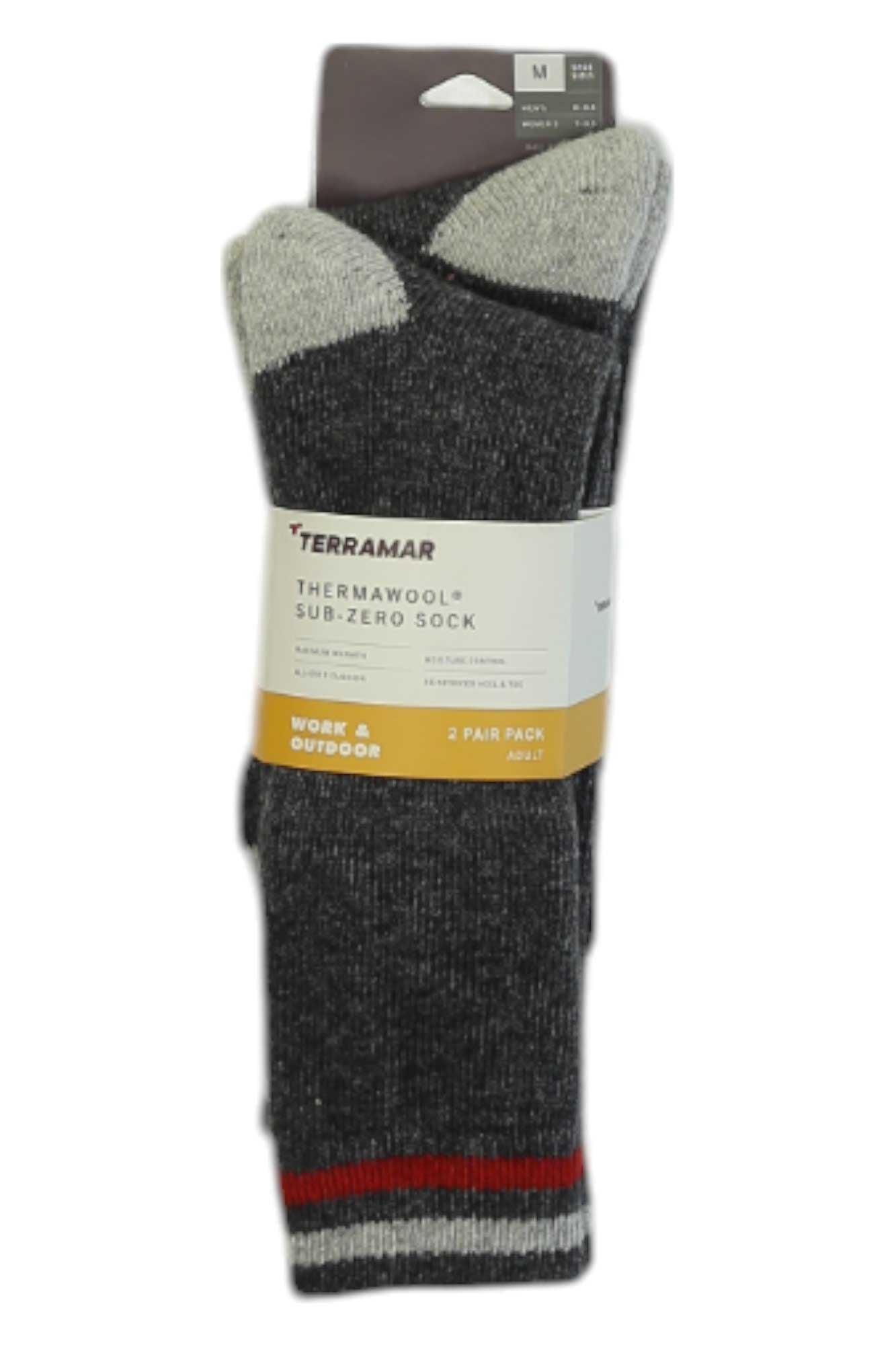 Terramar Thermawool Sub Zero Sock 2 Pack Terramar