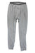Men's Capilene midweight base layer bottoms, light gray heather knit with elastic waistband