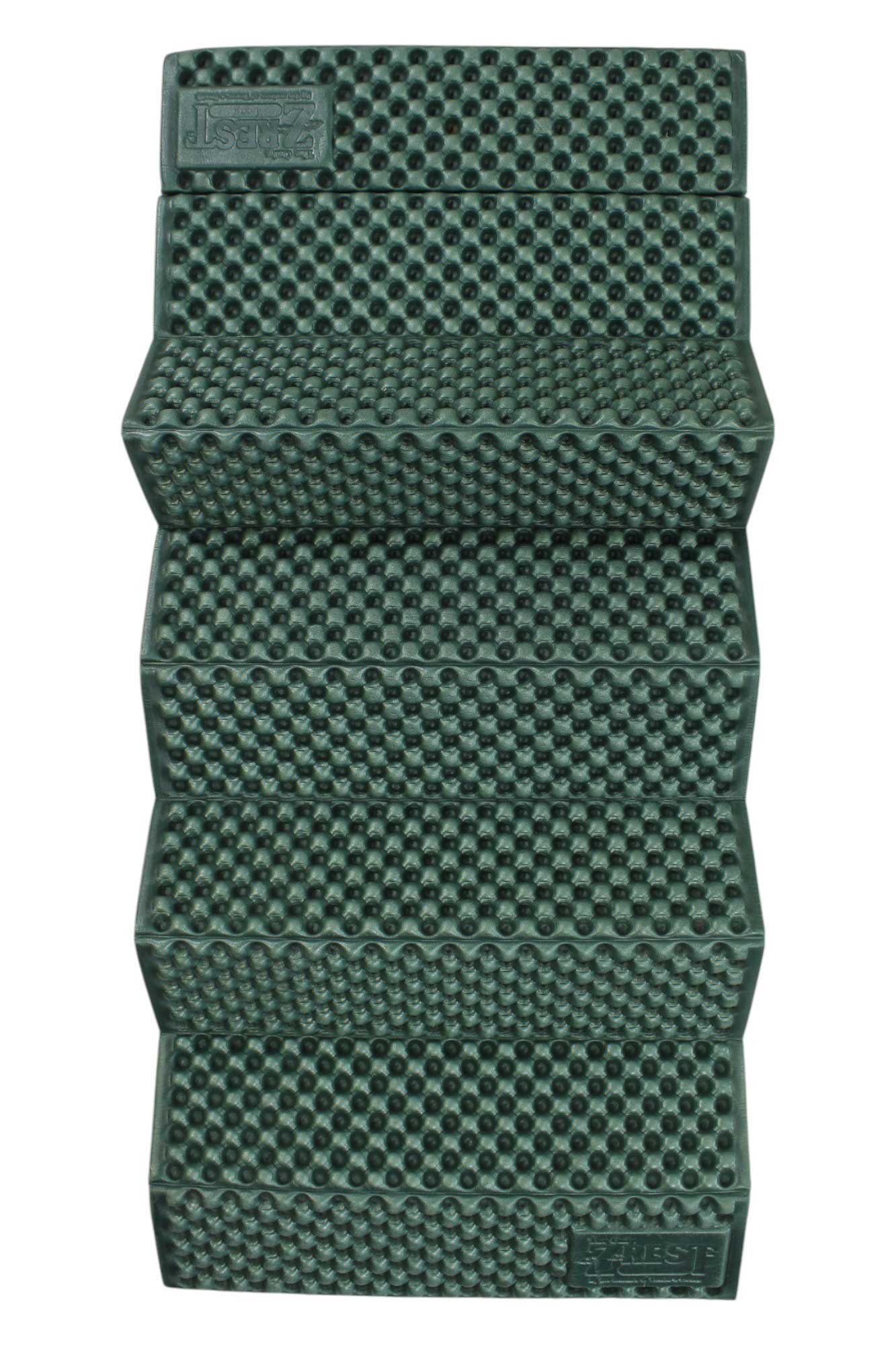 Therm-a-Rest Z Lite Sol sleeping pad, green textured foam with repeating dimples