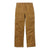 The Filson Mens Dry Tin 5 Pocket Pant features abrasion-resistant cotton, straight-leg cut, belt loops, and metal rivets at the waistband. Ideal for tough labor or outdoor work, these brown pants offer durability and classic style.