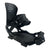 The YES IPO Snowboard Bindings in black feature adjustable straps, a high back, textured footbed, and durable plastic construction for secure and responsive snowboard boot attachment.