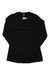 Lightweight crew top, black, long sleeves, crew neckline