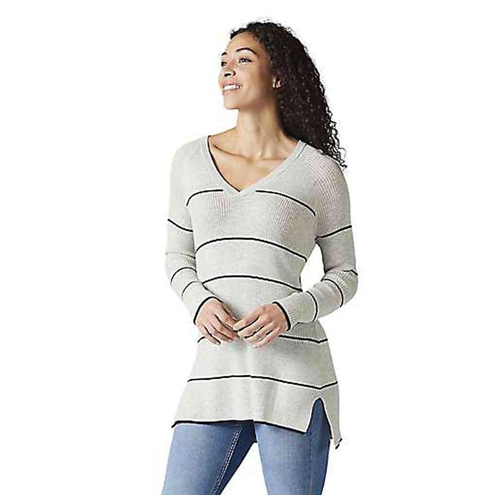 Smartwool Womens Shadow Pine Pointelle Stripe Tunic Sweater Smartwool