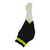 Rapha lightweight bib shorts, black with neon yellow panels and bib