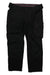 The Helly Hansen Mens Oxford Work Pant in black features multiple pockets, including a large cargo pocket, and reinforced knees. Durable and practical, the pants are shown on a white background.