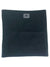 The Turtle Fur Original The Turtle's Neck Warmer is a black fleece gaiter with a small rectangular patch showing a bear silhouette near the top center, shown laid flat on a white background—perfect for skiing.