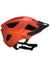 The Smith Session MIPS Helmet is shown from the side in bright orange and black with ventilation holes, an adjustable chin strap, an aerodynamic design, and advanced MIPS technology for enhanced protection.