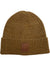 The Thirty Two TM Beanie is a brown ribbed knit beanie with a folded brim and a patch reading "32 Rider Driven Snowboarding"—a versatile unisex accessory for any adventure.