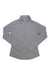 The Sherpa Women's Tendu Active 1/2 Zip Top is a long-sleeve, light gray zip top with a high collar and moisture-wicking fabric, shown flat on a white background.
