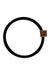 The Serfas Drifter City Tire w/FPS - 26IN, a black tire coiled in a circle with an orange and white label, is displayed against a plain white background.