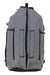 The Sherpani Women's Fury Bag is a gray anti-theft backpack with black zippers, two vertical front zip pockets, a top handle, and a modern minimalist design. It’s laptop compatible—ideal for secure travel and daily use.