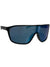 Smith Boomtown Polarized Sunglasses feature ChromaPop polarized wraparound blue mirrored lenses, an aerodynamic frame, and a small temple logo. Their modern design is perfect for outdoor activities.