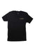 The Pendleton Men's Tye River Buffalo Graphic Tee is a classic black cotton t-shirt featuring a small gold "Pendleton" script on the left chest.