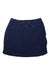 Outdoor Research Women's Ferrosi Skort in navy blue, featuring front pockets and a drawstring waistband, shown on a plain white background.