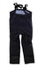 A pair of Outdoor Research Mens Archangel Bib overalls in black, featuring adjustable shoulder straps, reinforced knee patches, and durable Gore-Tex Pro, laid flat on a white background.