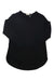 A Tasc Women's Everyday Silk Jenny LS Top in black, featuring long sleeves and a round neckline, is laid flat on a white background.