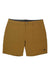 The Outdoor Research Womens Ferrosi 7 Inch Short features front pockets, belt loops, a button closure, and a small OR logo on the lower left leg—ideal brown shorts for women's outdoor adventures.