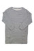 The Tentree Women's Fleece Crew Dress, made from cozy organic cotton, features long sleeves, a crew neckline, and a small brown tag near the hem. Shown laid flat on a white background in gray.