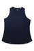 The Tasc Women's Nola Tank Top features a sleeveless design and round neckline, shown laid flat on a white background. Made from moisture-wicking fabric, it ensures all-day comfort.