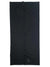 The Sunday Afternoons UVShield Cool Gaiter features black fabric with a vertical seam, a small logo, and UPF 50+ text in one corner—ideal for fans seeking stylish sun protection.