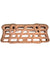 The So iLL Wood Boost is a wood hangboard with multiple rows of slots and holes in various shapes and sizes, designed to help climbers effectively train and improve finger strength.