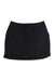 The Outdoor Research Womens Ferrosi Skort is a black outdoor skort featuring front pockets, an elastic waistband, and a drawstring tie, shown on a plain white background.