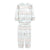 The North Face Infant Surgent Crew Set features a cozy long-sleeve pajama set for infants with winter-themed patterns in light blue, white, and gray, including snowflakes and The North Face logo. Made from soft recycled polyester for warmth.