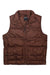 The Marmot Mens Guides Down Vest features 700-fill down, a front zipper, sleeveless design, two side pockets, padded look, and a high collar for warmth—perfect as an insulated vest for chilly outdoor adventures.