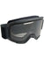 The Smith Squad Snow Goggle features a clear anti-fog lens, black frame, and adjustable elastic strap, making it ideal for safety or sports use.