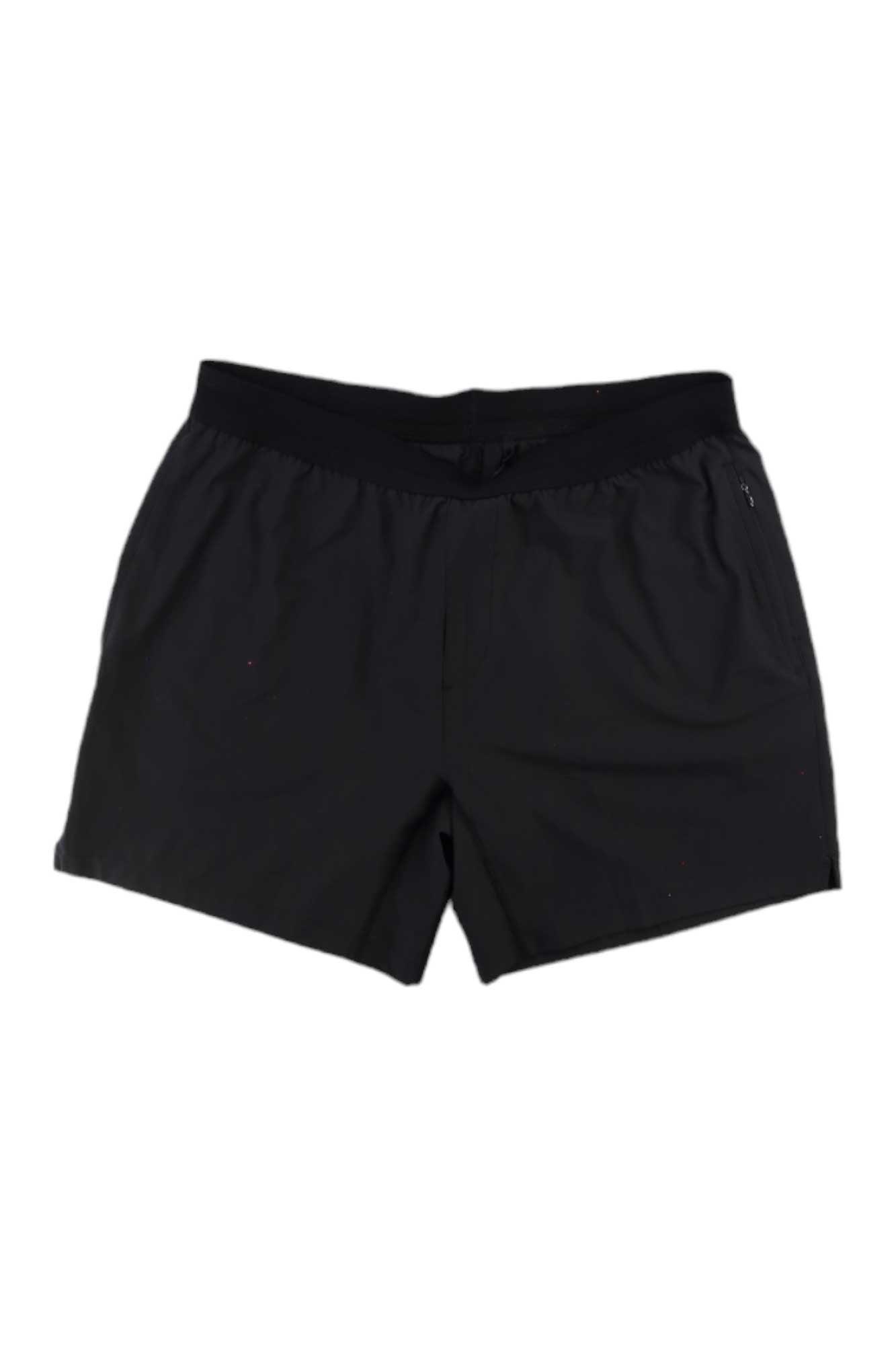 Rhone Men's Mako Tech 7 Inch Short - Unlined, featuring a 7-inch inseam and elastic waistband, displayed flat on a white background.