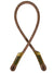 The Sterling Rope 10mm Flex Hitch Cord features a braided steel cable with an abrasion-resistant fabric coating, shaped into a loop with reinforced metal sleeves at both ends—perfect as a durable hitch cord.
