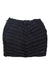 The Rab Women's Cirrus Skirt is a black, quilted insulated skirt featuring Primaloft fill for warmth, a side zipper, and the Rab logo on the bottom right.