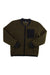 The Outdoor Research Womens Juneau Sherpa Fleece Jacket is a brown fleece with black cuffs, collar, hem, and chest pocket. Two angled hand pockets with black trim and its soft, moisture-wicking fabric keep you warm and comfortable on cool days.