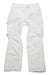 The Arc'teryx Women's Sentinel Pant in white features zippered pockets and a built-in belt, shown laid flat. Available to US addresses from shops only.