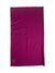 A rectangular piece of magenta fabric lies flat, featuring the Sunday Afternoons Kid's UVShield Cool Gaiter with a small logo and UPF 50+ text in the bottom left—highlighting its stylish sun protection.