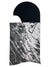 The Phunkshun Wear Mistral Double Balaclava features a black and white marble pattern with a solid black top, water-repellent fabric, and “PHUNKSHUN” printed near the top. The item is photographed on a plain white background.