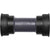 The Shimano Ultegra SM-BB72-41B Bottom Bracket, in black and gray with wide rubber-coated ends, features a sealed cartridge design for smooth performance—ideal for high-quality road bikes.