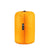 Yellow ultra-sil stuff sack with drawstring and front seam detail