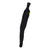 Rapha men's black winter bib tights, no pad, neon yellow side and strap accents