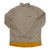 Lightweight jacket by Rapha, beige with orange hem stripe, front zip and stand collar