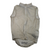 Light beige cycling gilet with full front zipper and sleeveless design