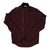 Rapha winter cycling jacket in maroon, full-zip with stand collar and long sleeves